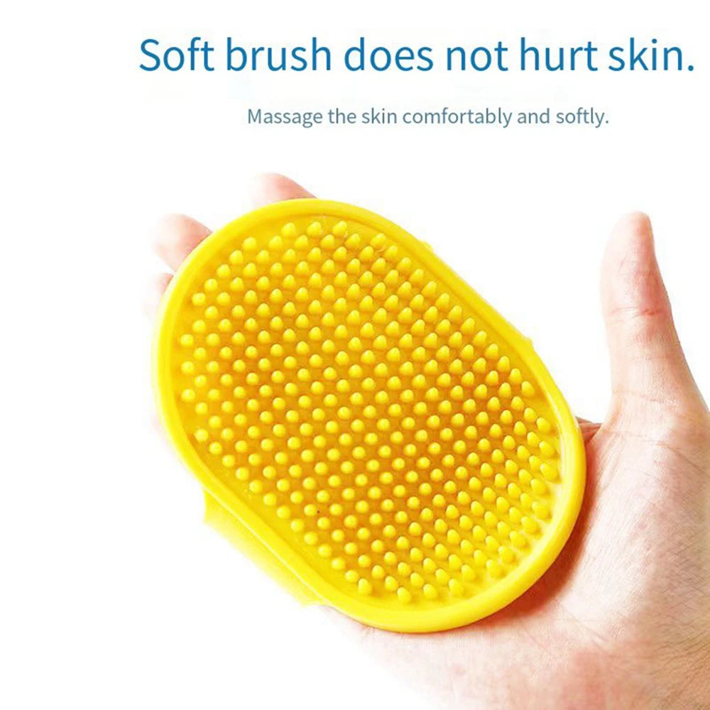 Silicone bathing brush